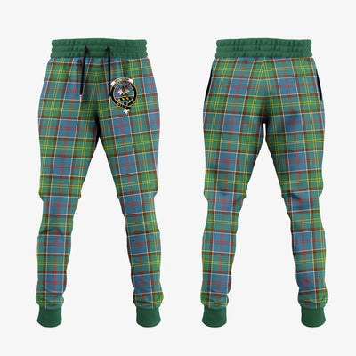 Clan Whitelaw Tartan Crest Jogger Sweatpants