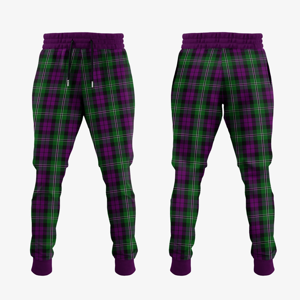 Clan Wilson Tartan Crest Jogger Sweatpants QH20 Clan Wilson Tartan Today   