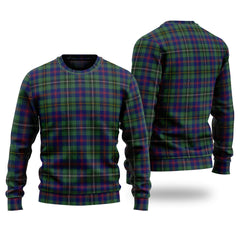 Clan Wood Modern Tartan Christmas Ugly Sweater VU90 Wood Modern Tartan Tartan Sweater   