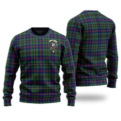 Clan Wood Modern Tartan Christmas Ugly Sweater VU90 Wood Modern Tartan Tartan Sweater   