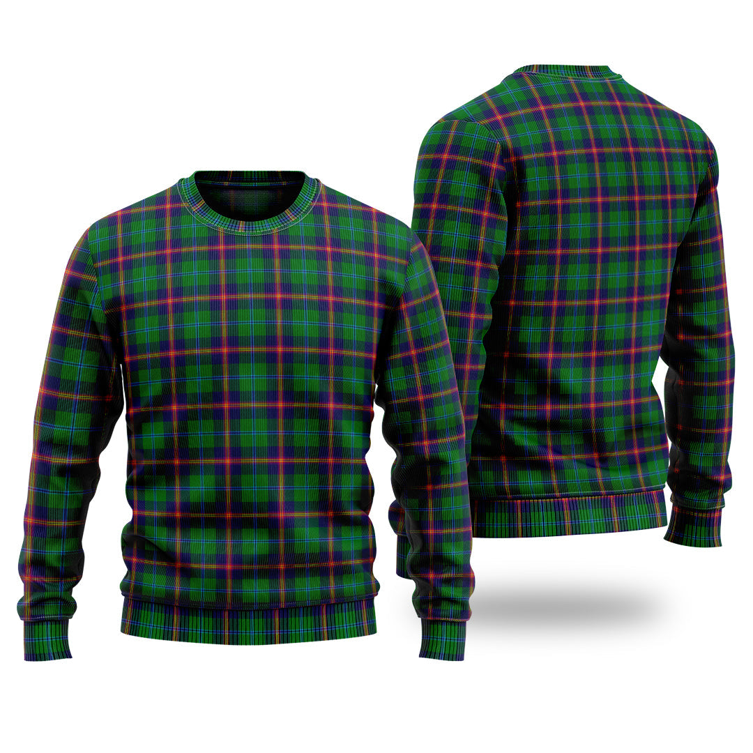 Clan Young Modern Tartan Christmas Ugly Sweater JF12 Young Modern Tartan Tartan Sweater   